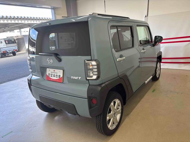 タフトＧ　ｅｃｏＩＤＬＥ非装着車４ＷＤ　オーディオレス　ＬＥＤヘッドライト／フォグランプ　オーディオレス　バックカメラ　ステアリングスイッチ　クルーズコントロール　電動パーキングブレーキ　コーナーセンサー　運転席助手席シートヒーター（秋田県）の中古車