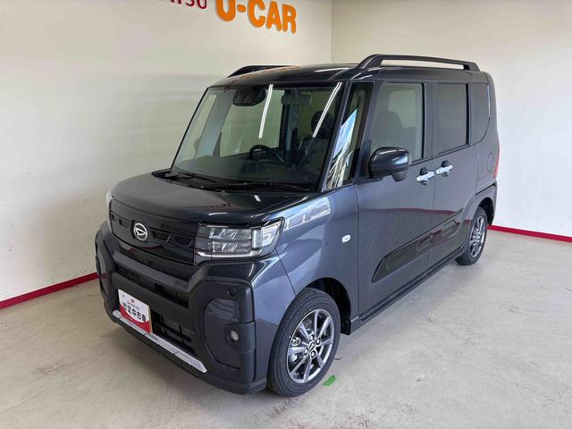 タントファンクロス　ｅｃｏＩＤＬＥ非装着車４ＷＤ　オーディオレス　ＬＥＤヘッドライト／フォグランプ　バックカメラ　ステアリングスイッチ　オートエアコン／ライト／ハイビーム／電動ドアミラー　両側電動スライドドア　コーナーセンサー　電動パーキング（秋田県）の中古車