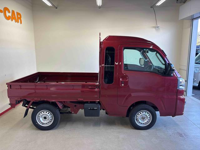 ハイゼットトラックジャンボエクストラ電子4WD オーディオレス LEDヘッドライト/フォグランプ オートライト/ハイビーム 電動格納ドアミラー コーナーセンサー デフロック 荷台作業灯 マニュアルエアコン キーフリーシステム(秋田県)の中古車