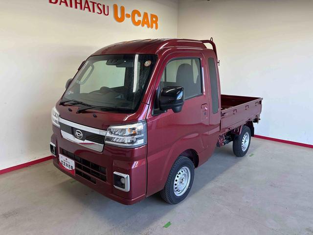 ハイゼットトラックジャンボエクストラ電子4WD オーディオレス LEDヘッドライト/フォグランプ オートライト/ハイビーム 電動格納ドアミラー コーナーセンサー デフロック 荷台作業灯 マニュアルエアコン キーフリーシステム(秋田県)の中古車