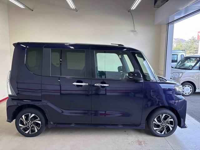 タントカスタムＸ４ＷＤ　ディスプレイオーディオ　バックカメラ　ステアリングスイッチ　オートエアコン／ライト／ハイビーム／電動ドアミラー　ＬＥＤヘッドライト／フォグランプ　両側電動スライドドア　コーナーセンサ−（秋田県）の中古車