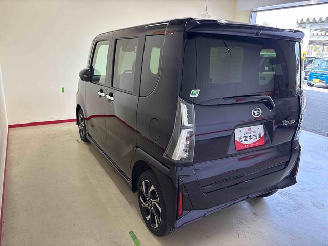 タントカスタムＸ４ＷＤ　ディスプレイオーディオ　バックカメラ　ステアリングスイッチ　オートエアコン／ライト／ハイビーム／電動ドアミラー　ＬＥＤヘッドライト／フォグランプ　両側電動スライドドア　コーナーセンサ−（秋田県）の中古車