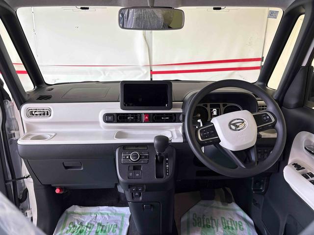 ムーヴキャンバスストライプスＧターボ　ｅｃｏＩＤＬＥ非装着車４ＷＤ　オーディオレス　ＬＥＤヘッドライト／フォグランプ　オートエアコン／ライト／ハイビーム／電動ドアミラー　クルーズコントロール　両側電動スライドドア　電動パーキングブレーキ　コーナーセンサー（秋田県）の中古車