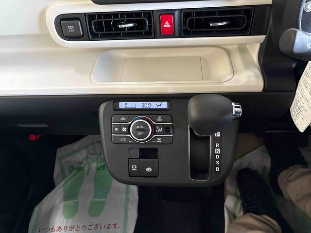 ムーヴキャンバスストライプスＧターボ　ｅｃｏＩＤＬＥ非装着車４ＷＤ　オーディオレス　ＬＥＤヘッドライト／フォグランプ　オートエアコン／ライト／ハイビーム／電動ドアミラー　クルーズコントロール　両側電動スライドドア　電動パーキングブレーキ　コーナーセンサー（秋田県）の中古車