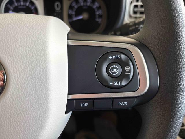 ムーヴキャンバスストライプスＧターボ　ｅｃｏＩＤＬＥ非装着車４ＷＤ　オーディオレス　ＬＥＤヘッドライト／フォグランプ　オートエアコン／ライト／ハイビーム／電動ドアミラー　クルーズコントロール　両側電動スライドドア　電動パーキングブレーキ　コーナーセンサー（秋田県）の中古車