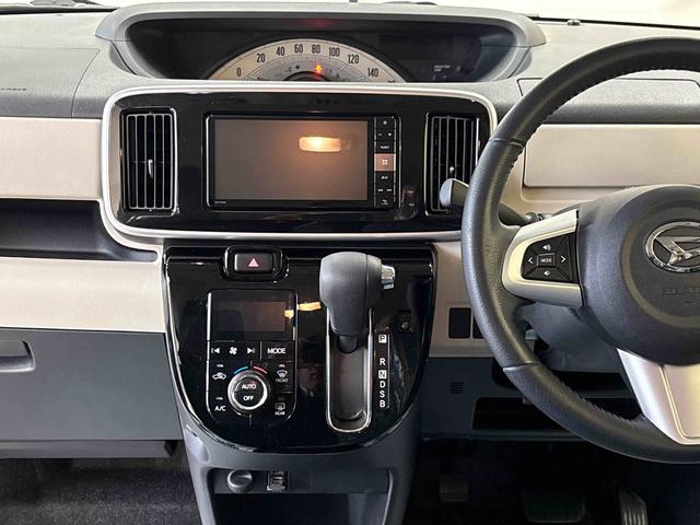 ムーヴキャンバスＸブラックインテリアリミテッド　ＳＡIII４ＷＤ　純正ナビ　パノラマモニター　ＬＥＤヘッドライト／フォグランプ　オートエアコン／ライト／ハイビーム／電動ドアミラー　ＥＴＣ　両側電動スライドドア　チルトステアリング　運転席シートリフター（秋田県）の中古車