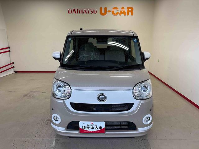 ムーヴキャンバスＧホワイトアクセントＶＳ　ＳＡIII純正ナビ　パノラマモニター　ＬＥＤヘッドライト／フォグランプ　オートエアコン／ライト／ハイビーム／電動ドアミラー　運転席シートヒーター　両側電動スライドドア　ＥＴＣ　ドライブレコーダー（秋田県）の中古車