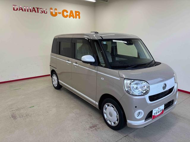 ムーヴキャンバスＧホワイトアクセントＶＳ　ＳＡIII純正ナビ　パノラマモニター　ＬＥＤヘッドライト／フォグランプ　オートエアコン／ライト／ハイビーム／電動ドアミラー　運転席シートヒーター　両側電動スライドドア　ＥＴＣ　ドライブレコーダー（秋田県）の中古車