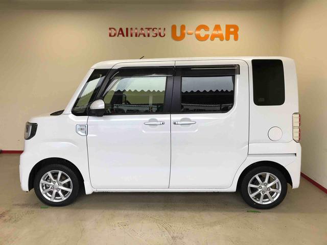 ウェイクGターボSAIII4WD オーディオレス LEDヘッドライト/フォグランプ オートエアコン/ライト/ハイビーム/電動ドアミラー 両側電動スライドドア 運転席シートヒーター リモコンエンジンスターター チルトステアリング(秋田県)の中古車