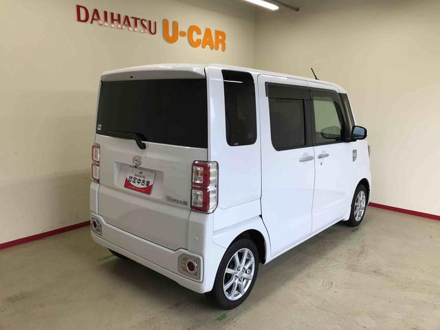 ウェイクGターボSAIII4WD オーディオレス LEDヘッドライト/フォグランプ オートエアコン/ライト/ハイビーム/電動ドアミラー 両側電動スライドドア 運転席シートヒーター リモコンエンジンスターター チルトステアリング(秋田県)の中古車