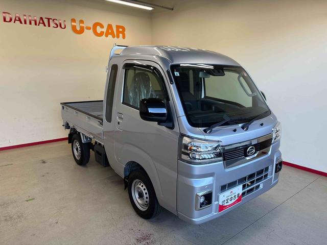ハイゼットトラックジャンボエクストラ電子４ＷＤ　純正ラジオ　ＬＥＤヘッドライト／フォグランプ　オートライト／ハイビーム　マニュアルエアコン　電動格納ドアミラー　デフロック　コーナーセンサー　荷台作業灯　ストロング防錆　キーフリーシステム（秋田県）の中古車