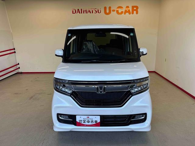 N−BOXカスタムG・Lホンダセンシング4WD 純正ナビ バックカメラ ステアリングスイッチ ホンダセンシング クルーズコントロール ETC オートエアコン/ライト 電動格納ドアミラー 助手席電動スライドドア チルトステアリング(秋田県)の中古車
