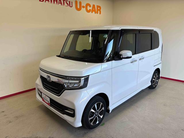 N−BOXカスタムG・Lホンダセンシング4WD 純正ナビ バックカメラ ステアリングスイッチ ホンダセンシング クルーズコントロール ETC オートエアコン/ライト 電動格納ドアミラー 助手席電動スライドドア チルトステアリング(秋田県)の中古車