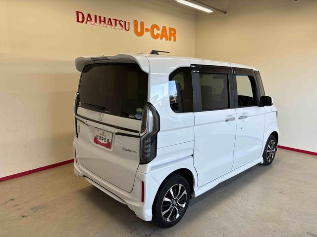 N−BOXカスタムG・Lホンダセンシング4WD 純正ナビ バックカメラ ステアリングスイッチ ホンダセンシング クルーズコントロール ETC オートエアコン/ライト 電動格納ドアミラー 助手席電動スライドドア チルトステアリング(秋田県)の中古車