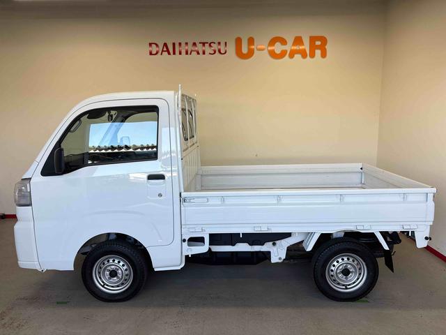 ハイゼットトラック 中古車 スタンダードパートタイム４ＷＤ　純正ラジオ　ハロゲンヘッドライト　マニュアルエアコン　コーナーセンサー　ＶＳＣ（横滑り防止機能）　スマートアシスト（衝突安全防止機能）
