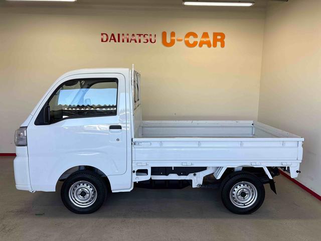 ハイゼットトラックスタンダードパートタイム４ＷＤ　純正ラジオ　ハロゲンヘッドライト　マニュアルエアコン　オートライト／ハイビーム　コーナーセンサー　リヤ４枚リーフスプリング　ＶＳＣ（衝突安全防止機能）（秋田県）の中古車