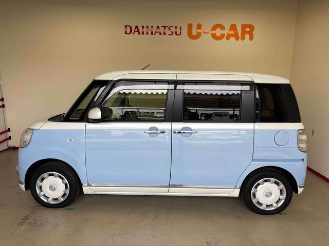 ムーヴキャンバスＧメイクアップ　ＳＡIII４ＷＤ　純正ＣＤ　ＥＴＣ　ＬＥＤヘッドライト／フォグランプ　オートエアコン／ライト／ハイビーム／電動ドアミラー　両側電動スライドドア　チルトステアリング　運転席シートリフター（秋田県）の中古車
