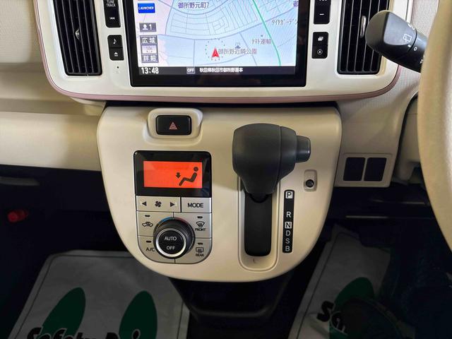 ムーヴキャンバスX SAIII4WD 純正ナビ ハロゲンヘッドライト LEDフォグランプ 両側電動スライドドア オートエアコン/ライト/ハイビーム/電動ドアミラー チルトステアリング 運転席シートリフター キーフリーシステム(秋田県)の中古車