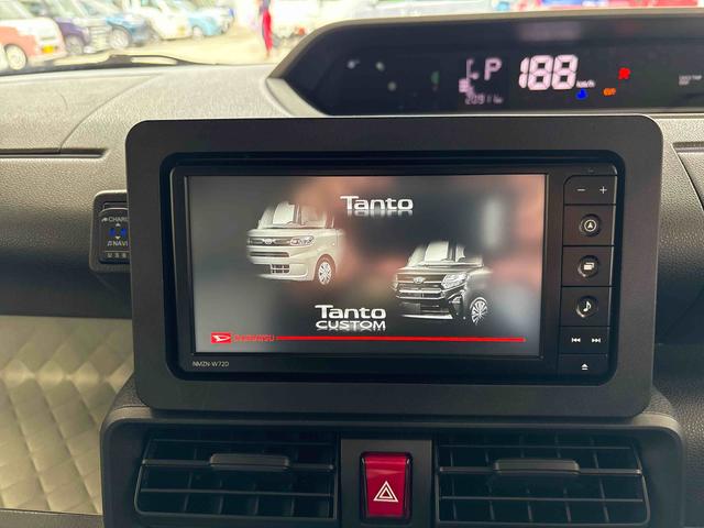 タントＸスペシャル４ＷＤ　純正ナビ　ドライブレコーダー　バックカメラ　ステアリングスイッチ　ＬＥＤヘッドランプ　コーナーセンサー　オートエアコン／ライト／ハイビーム／電動ドアミラー　運転席・助手席シートヒーター（秋田県）の中古車