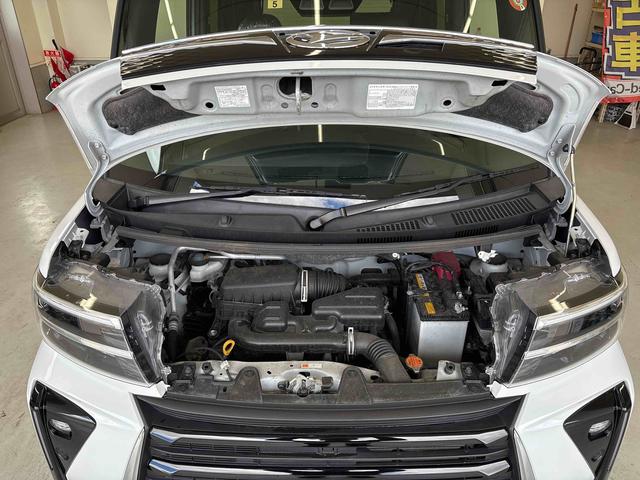 タントカスタムＸ４ＷＤ　ディスプレイオーディオ　バックカメラ　ＬＥＤヘッドライト／フォグランプ　オートエアコン／ライト／ハイビーム／電動ドアミラー　コーナーセンサー　両側電動スライドドア　ＥＴＣ　両側シートヒーター（秋田県）の中古車