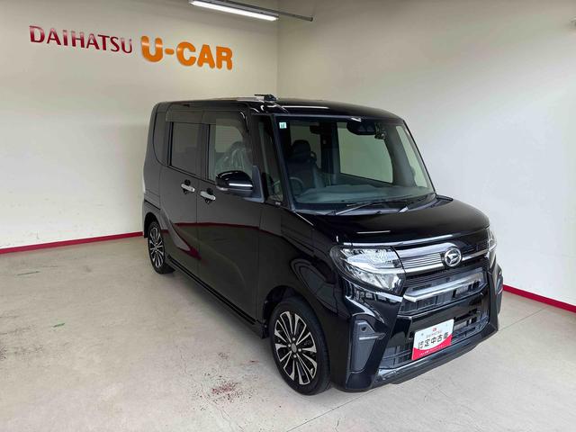 タントカスタムRS4WD 純正ナビ パノラマモニター ステアリングスイッチ LEDヘッドライト オートエアコン/ライト/ハイビーム/電動ドアミラー 社外品ドライブレコーダー 両側電動スライドドア ETC(秋田県)の中古車