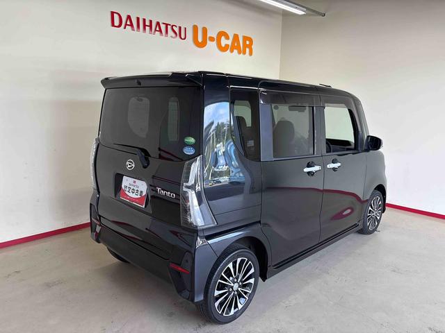 タントカスタムRS4WD 純正ナビ パノラマモニター ステアリングスイッチ LEDヘッドライト オートエアコン/ライト/ハイビーム/電動ドアミラー 社外品ドライブレコーダー 両側電動スライドドア ETC(秋田県)の中古車