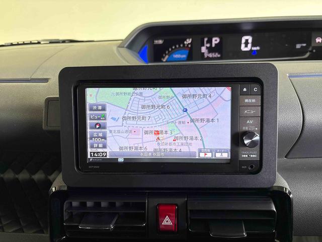 タントカスタムRS4WD 純正ナビ パノラマモニター ステアリングスイッチ LEDヘッドライト オートエアコン/ライト/ハイビーム/電動ドアミラー 社外品ドライブレコーダー 両側電動スライドドア ETC(秋田県)の中古車
