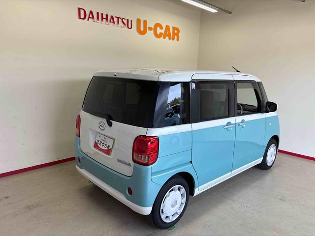 ムーヴキャンバスX SAIII4WD 社外ディスプレーオーディオ ハロゲンヘッドライト オートエアコン/ライト/ハイビーム/電動ドアミラー 両側電動スライドドア キーフリーシステム チルトステアリング 運転席シートリフター(秋田県)の中古車