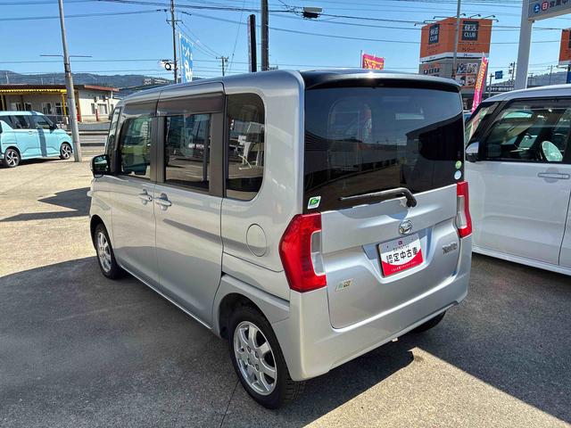 タントＸ４ＷＤ　純正ＣＤ　キーフリー　オートエアコン／ライト　ハロゲンヘッドランプ　片側パワースライドドア　チルトステアリング　シートリフター　アイドリングストップ　電動格納式ドアミラー　セキュリティアラーム（秋田県）の中古車