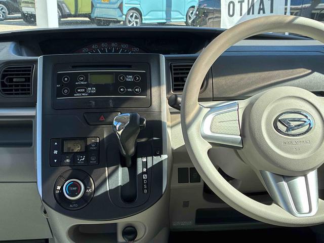 タントＸ４ＷＤ　純正ＣＤ　キーフリー　オートエアコン／ライト　ハロゲンヘッドランプ　片側パワースライドドア　チルトステアリング　シートリフター　アイドリングストップ　電動格納式ドアミラー　セキュリティアラーム（秋田県）の中古車