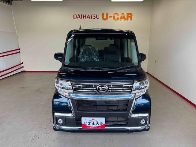 タントカスタムX トップエディションVS SAIII4WD 純正ナビ パノラマモニター ステアリングスイッチ LEDヘッドライト/フォグランプ オートエアコン/ライト/ハイビーム/電動ドアミラー リモコンエンジンスターター TVコントロールキット(秋田県)の中古車
