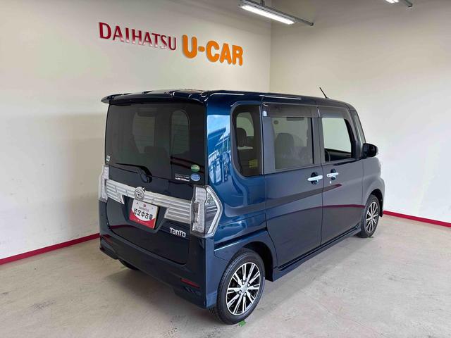 タントカスタムX トップエディションVS SAIII4WD 純正ナビ パノラマモニター ステアリングスイッチ LEDヘッドライト/フォグランプ オートエアコン/ライト/ハイビーム/電動ドアミラー リモコンエンジンスターター TVコントロールキット(秋田県)の中古車