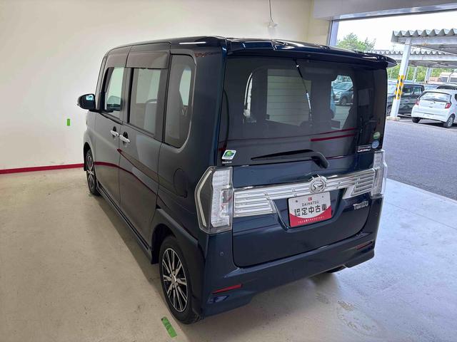 タントカスタムX トップエディションVS SAIII4WD 純正ナビ パノラマモニター ステアリングスイッチ LEDヘッドライト/フォグランプ オートエアコン/ライト/ハイビーム/電動ドアミラー リモコンエンジンスターター TVコントロールキット(秋田県)の中古車
