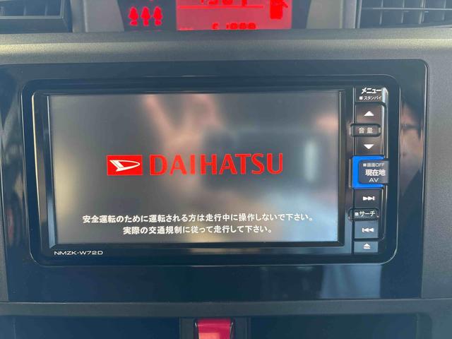 トールX4WD 純正ナビ バックカメラ ステアリングスイッチ ハロゲンヘッドライト マニュアルエアコン 助手席電動スライドドア TVコントロールキット オートライト/ハイビーム/電動ドアミラー(秋田県)の中古車