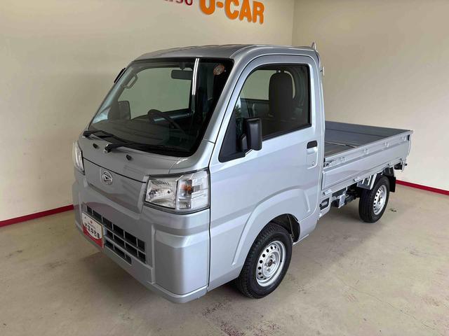 ハイゼットトラックスタンダード 農用スペシャルスマートアシスト非装着車パートタイム4WD 純正ラジオ ハロゲンヘッドライト マニュアルエアコン デフロック コーナーセンサー オートライト/ハイビーム 荷台作業灯 リヤ4枚リーフスプリング Hi/Lo切替(秋田県)の中古車