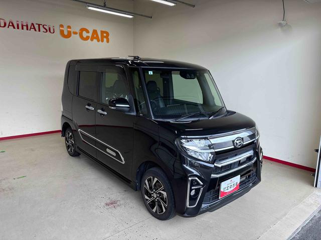 タントカスタムＸスタイルセレクション４ＷＤ　純正ナビ　バックカメラ　ステアリングスイッチ　ＬＥＤヘッドランプ／フォグランプ　両側電動スライドドア　両側シートヒーター　リモコンエンジンスターター　チルトステアリング　運転席シートリフター（秋田県）の中古車