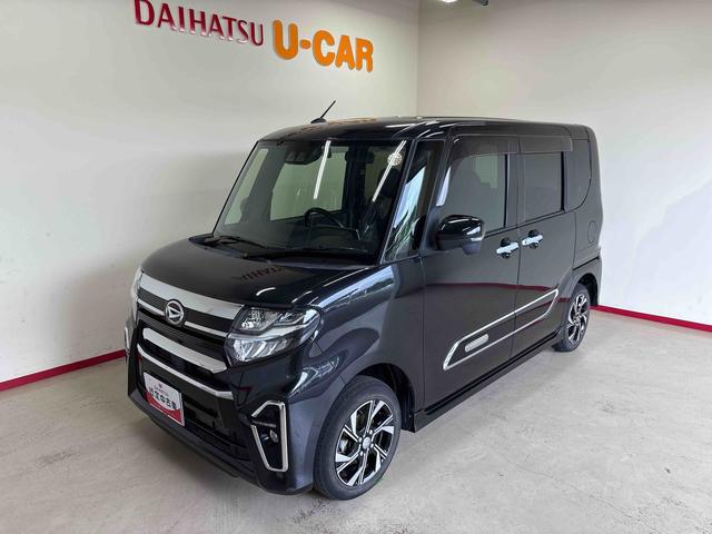 タントカスタムＸスタイルセレクション４ＷＤ　純正ナビ　バックカメラ　ステアリングスイッチ　ＬＥＤヘッドランプ／フォグランプ　両側電動スライドドア　両側シートヒーター　リモコンエンジンスターター　チルトステアリング　運転席シートリフター（秋田県）の中古車