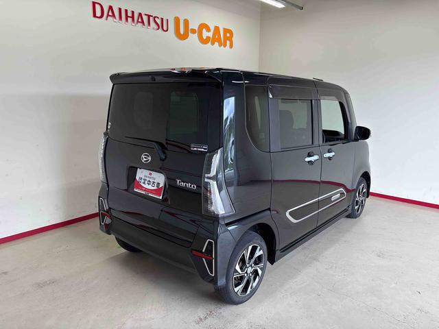 タントカスタムＸスタイルセレクション４ＷＤ　純正ナビ　バックカメラ　ステアリングスイッチ　ＬＥＤヘッドランプ／フォグランプ　両側電動スライドドア　両側シートヒーター　リモコンエンジンスターター　チルトステアリング　運転席シートリフター（秋田県）の中古車