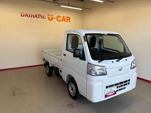 ハイゼットトラックスタンダード（スマートアシスト非装着車）パートタイム４ＷＤ　純正ラジオ　ハロゲンヘッドライト　マニュアルエアコン　コーナーセンサー　リヤ４枚リーフスプリング　ＶＳＣ（横滑り防止機能）　オートライト／ハイビーム（秋田県）の中古車