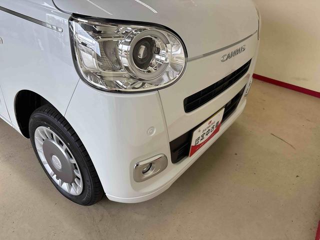 ムーヴキャンバスセオリーG ecoIDLE非装着車4WD オーディオレス LEDヘッドライト/フォグランプ オートエアコン/ライト/ハイビーム/電動ドアミラー 電動パーキングブレーキ 両側電動スライドドア 両側シートヒーター コーナーセンサー(秋田県)の中古車
