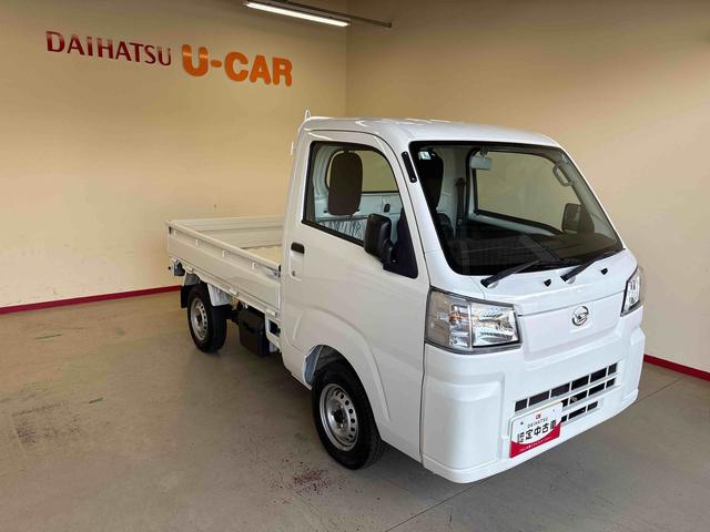 ハイゼットトラックスタンダード スマートアシスト非装着車パートタイム4WD 純正ラジオ ハロゲンヘッドライト マニュアルエアコン オートライト/ハイビーム リヤコーナーセンサー リヤ4枚リーフスプリング VSC(横滑り防止機能)(秋田県)の中古車