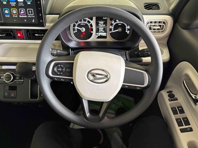 ムーヴキャンバスストライプスＧ４ＷＤ　ディスプレーオーディオ　ＬＥＤヘッドライト／フォグランプ　オートエアコン／ライト／ハイビーム／電動ドアミラー　両側電動スライドドア　両側シートヒーター　コーナーセンサー　電動パーキングブレーキ（秋田県）の中古車