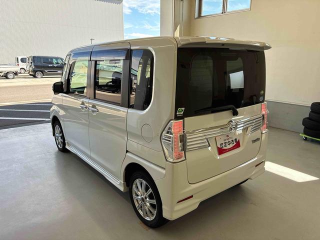 タントカスタムX4WD 純正CD キーフリー 片側パワースライドドア オートエアコン/ライト/電動格納式ドアミラー LEDヘッド/フォグランプ サイドエアバッグ 横滑り防止機能 チルトステアリング シートリフター(秋田県)の中古車