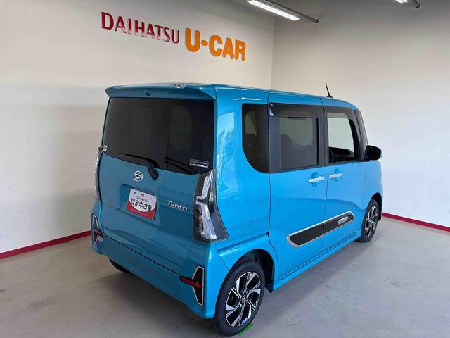 タントカスタムＸスタイルセレクション４ＷＤ　オーディオレス　ＬＥＤヘッドライト／フォグランプ　オートエアコン／ライト／ハイビーム／電動ドアミラー　両側電動スライドドア　両側シートヒーター　コーナーセンサー　バックカメラ（秋田県）の中古車