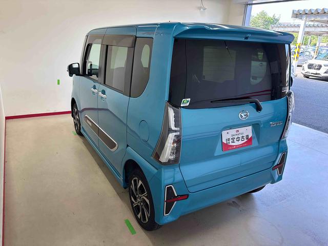 タントカスタムＸスタイルセレクション４ＷＤ　オーディオレス　ＬＥＤヘッドライト／フォグランプ　オートエアコン／ライト／ハイビーム／電動ドアミラー　両側電動スライドドア　両側シートヒーター　コーナーセンサー　バックカメラ（秋田県）の中古車
