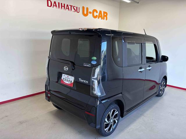 タントカスタムＸ４ＷＤ　純正ナビ　バックカメラ　ステアリングスイッチ　ＬＥＤヘッドライト　ドライブレコーダー　リモコンエンジンスターター　両側電動スライドドア　両側シートヒーター　コーナーセンサー　ＴＶコントロール（秋田県）の中古車