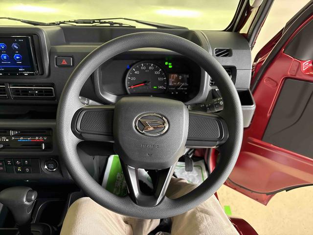 ハイゼットトラックジャンボエクストラ電子４ＷＤ　社外品ディスプレーオーディオ　ＬＥＤヘッドライト／フォグランプ　マニュアルエアコン　デフロック　コーナーセンサー　荷台作業灯　オートライト／ハイビーム　電動格納ドアミラー（秋田県）の中古車