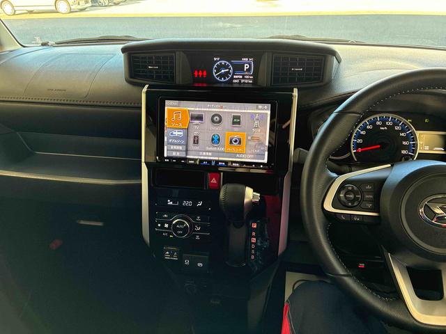 トールカスタムG4WD スマアシ(衝突安全防止機能)純正ナビ/ドラレコ/リモスタ バックカメラ 両側パワースライドドア オートエアコン/ライト LEDヘッド/フォグランプ クルーズコントロール TVコントロールキット(秋田県)の中古車