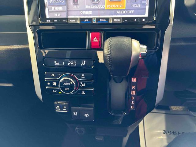 トールカスタムG4WD スマアシ(衝突安全防止機能)純正ナビ/ドラレコ/リモスタ バックカメラ 両側パワースライドドア オートエアコン/ライト LEDヘッド/フォグランプ クルーズコントロール TVコントロールキット(秋田県)の中古車