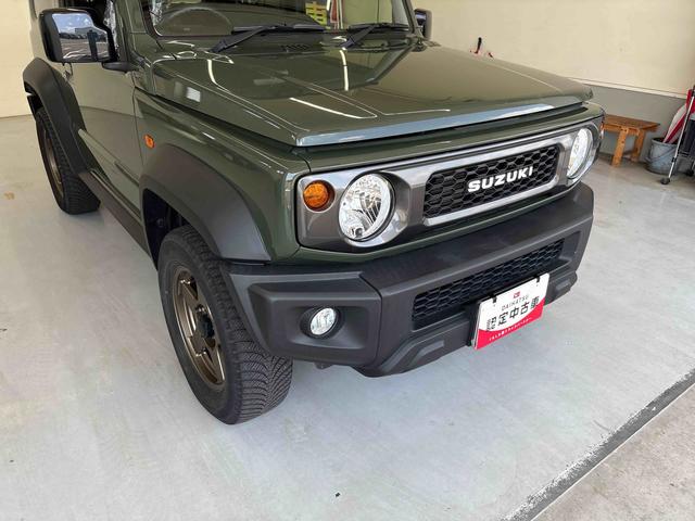 ジムニーシエラＪＬ４ＷＤ　社外ナビ　ハロゲンヘッドライト／フォグランプ　オートエアコン／ライト　ＥＴＣ　電動格納ドアミラー　ＤＡＣ　社外品リモコンエンジンスターター　チルトステアリング　スズキセーフティーサポート（秋田県）の中古車